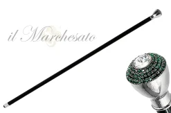 Il Marchesato Luxury Walkingstick - Swarovski Crystal Stone Best