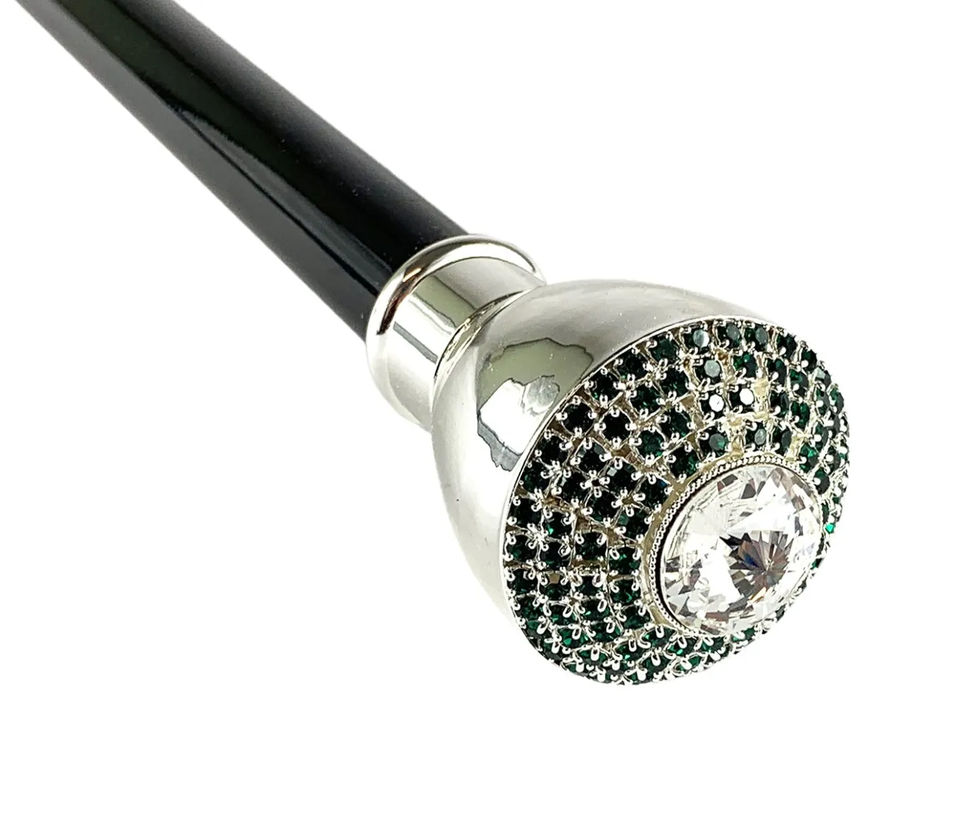 Il Marchesato Luxury Walkingstick - Swarovski Crystal Stone Best
