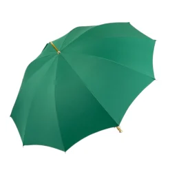 Il Marchesato Majestic Green Umbrella with Ornate Sword Handle in 24K Gold Plating Clearance