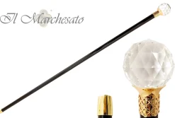Il Marchesato Majesty Swarovski Elements Crystal Ball Formal knobstick Cane Clearance