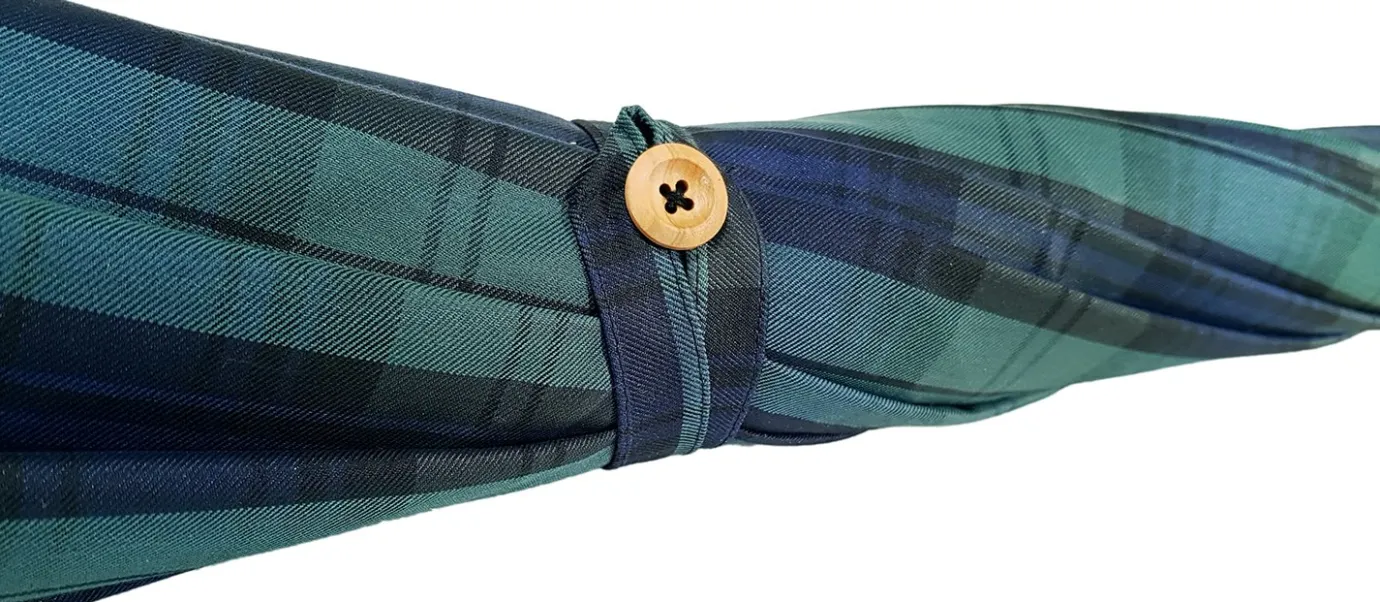 Il Marchesato Marchesato Double Cloth Men's Umbrella - Cotton Fabric Best