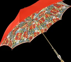 Il Marchesato Marvellous Red umbrella with jewel handle Sale