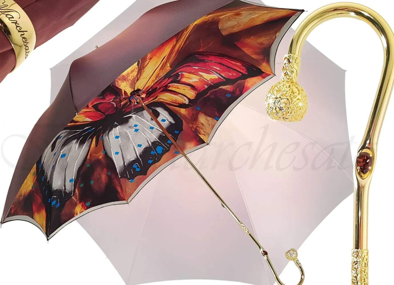 Il Marchesato Marvelous Colorful Butterfly Umbrella Hot