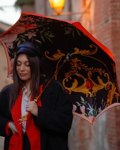 Il Marchesato Marvelous Umbrella With Double Cloth Exclusive Design by Outlet