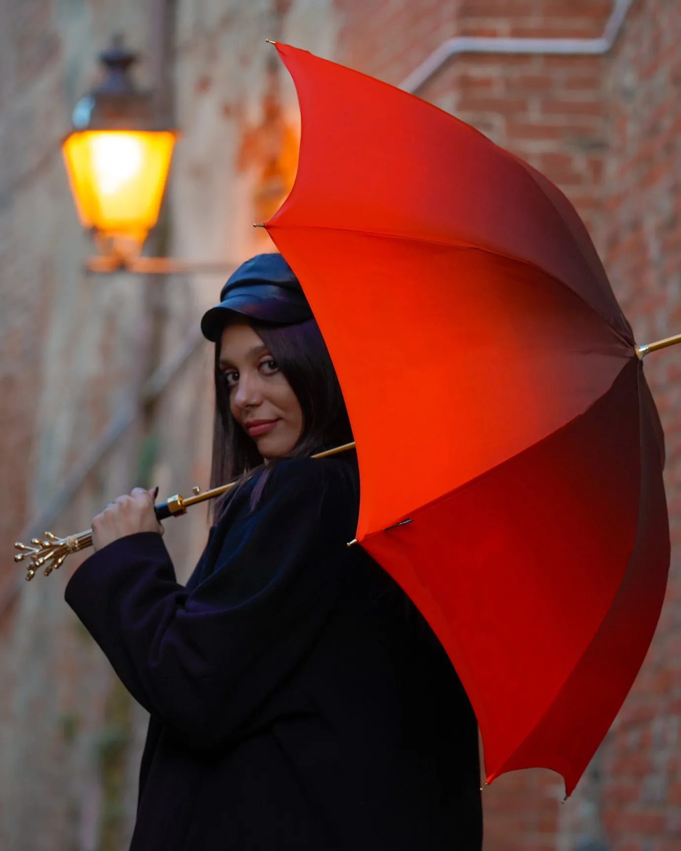Il Marchesato Marvelous Umbrella With Double Cloth Exclusive Design by Outlet