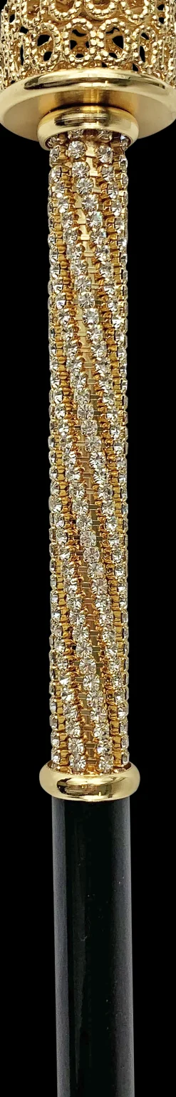 Il Marchesato Milord Cane set with thousands of crystals Sale