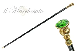 Il Marchesato Milord Cane with big emerald crystal Outlet