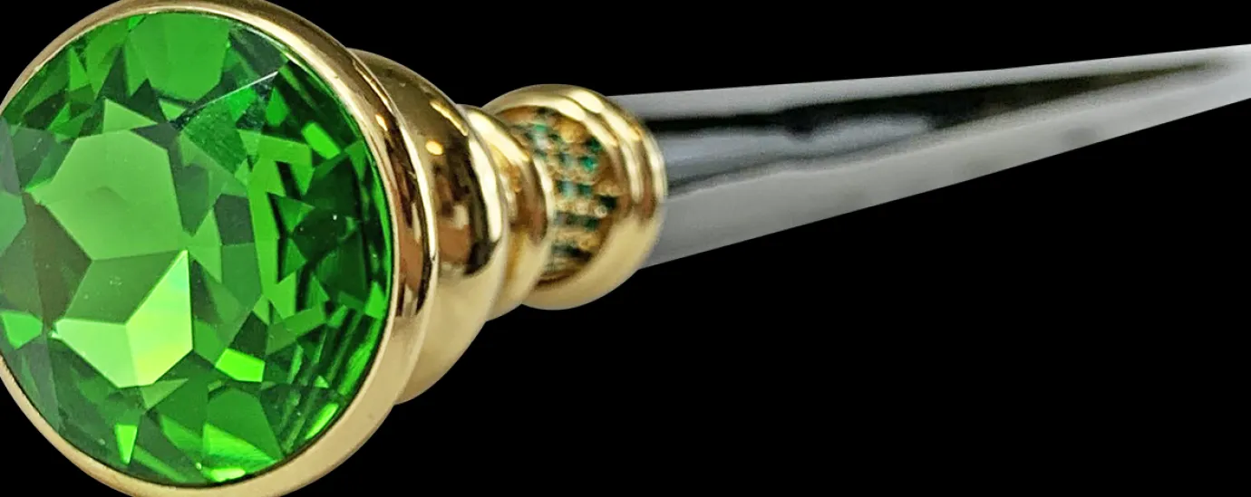 Il Marchesato Milord Cane with big emerald crystal Outlet