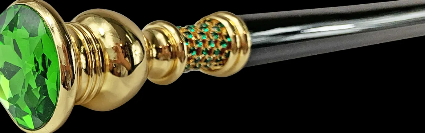 Il Marchesato Milord Cane with big emerald crystal Outlet