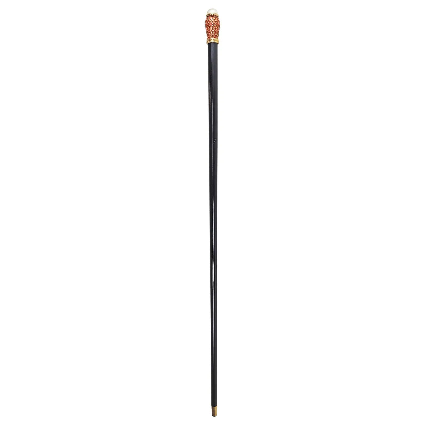 Il Marchesato Milord Walking stick with Red crystals New