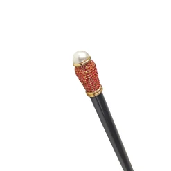 Il Marchesato Milord Walking stick with Red crystals New