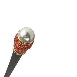 Il Marchesato Milord Walking stick with Red crystals New