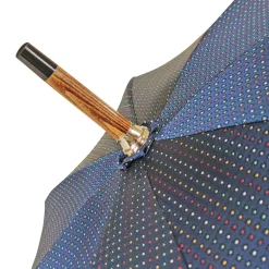 Il Marchesato Multicolor dot umbrella with Malacca handle Best