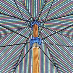 Il Marchesato Multicolor dot umbrella with Malacca handle Best