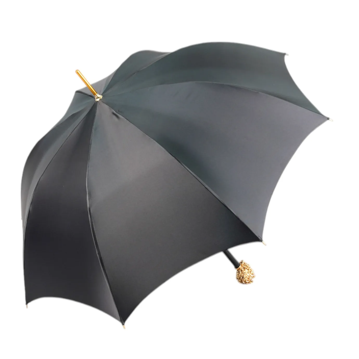 Il Marchesato Mythical Elegance: Umbrella with Golden Medusa Accent Best