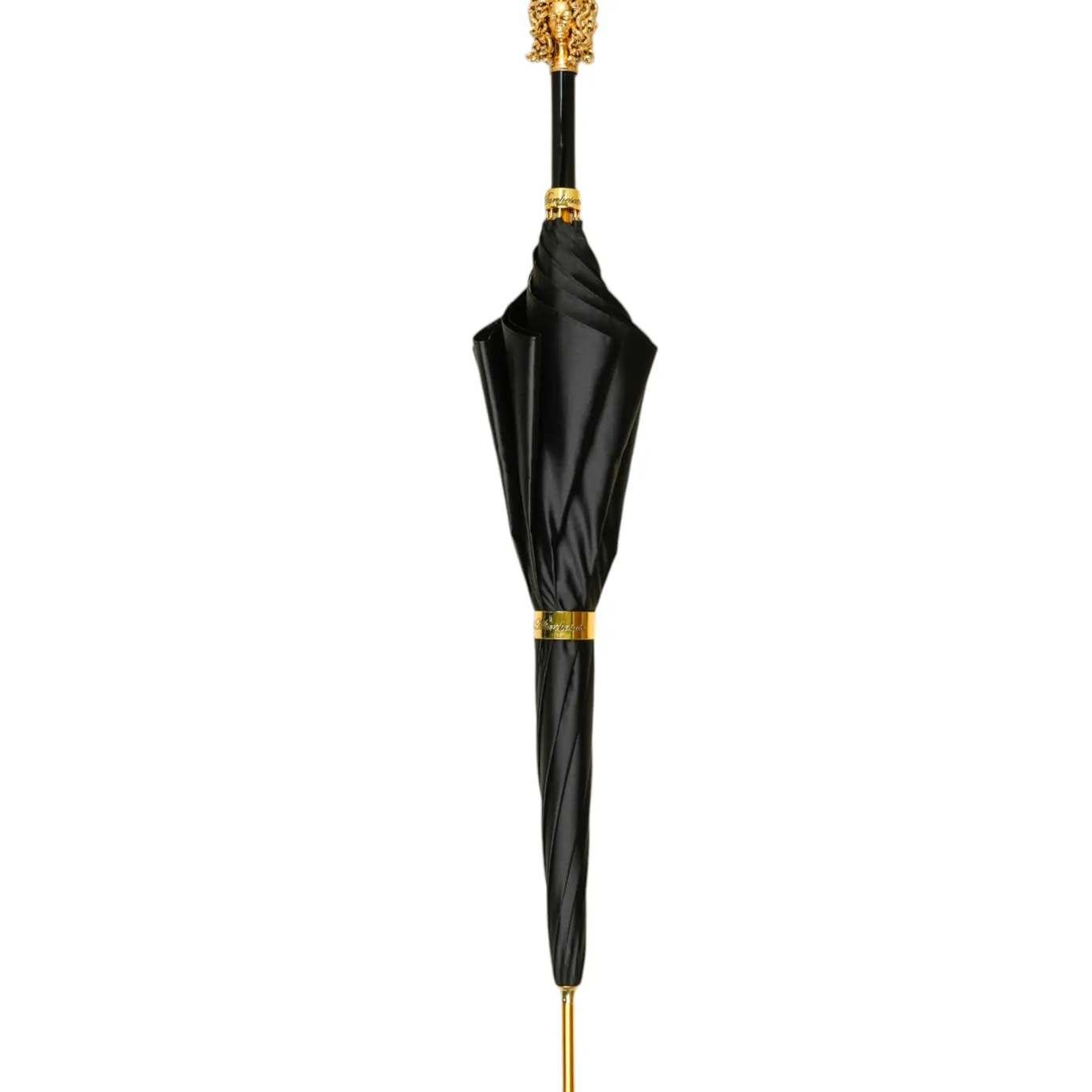 Il Marchesato Mythical Elegance: Umbrella with Golden Medusa Accent Best
