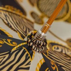 Il Marchesato Mythical Elegance: Umbrella with Golden Medusa Accent Best