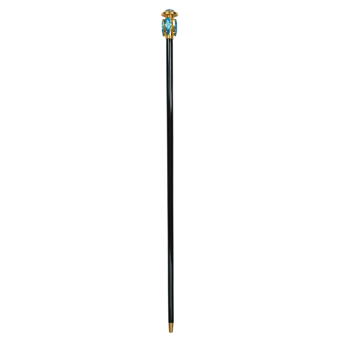 Il Marchesato Oceanic Elegance: Exclusive Walking stick with Aquamarine Teardrop Cry New