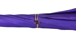 Il Marchesato Original purple umbrella with multicolor Butterfly Hot