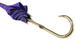 Il Marchesato Original purple umbrella with multicolor Butterfly Hot
