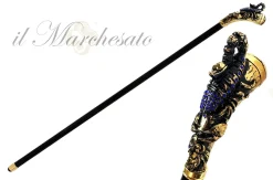 Il Marchesato Original Scorpion Handle with Sapphire crystals Fashion
