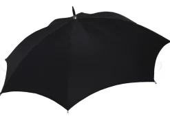 Il Marchesato Oversized Men's Umbrella Black Extra Strong Fabric Outlet