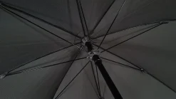 Il Marchesato Oversized Men's Umbrella Black Extra Strong Fabric New