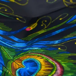 Il Marchesato Peacock Elegance – Exotic Feathers, Ostrich Leather Luxury Discount
