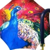 Il Marchesato Peacock Painted Umbrella Clearance