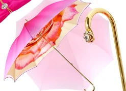 Il Marchesato Pink Umbrella With Rose Design Best