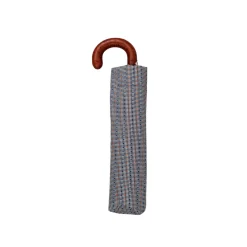 Il Marchesato Polka Dots Jacquard: Foldable Umbrella with Bamboo Clearance