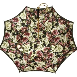 Il Marchesato Precious Khaki Umbrella with Crystal Medallion Best