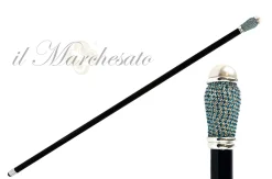 Il Marchesato Precious knob with Aquamarine and Pearl New