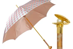 Il Marchesato Premium Craft Umbrella with Gold-Plated Metal Shell Sale