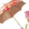 Il Marchesato Premium Craft Umbrella with Beautiful Hand-Painted Rose Detail New