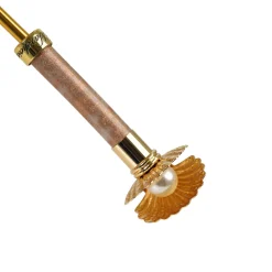 Il Marchesato Premium Craft Umbrella with Gold-Plated Metal Shell Sale