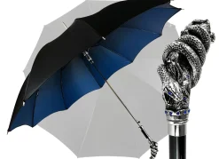 Il Marchesato Premium double canopy with Snake handle and crystals Fashion