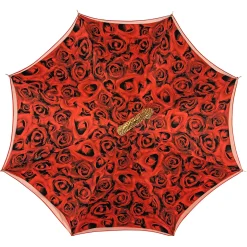 Il Marchesato Romantic Umbrella with red Roses Fashion