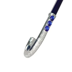 Il Marchesato Royal Blue Umbrella with Shimmering Crystal Accents for Luxurious Styl Best