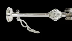 Il Marchesato Silvered Umbrella with Anemones and Fuchsia Crystals Sale