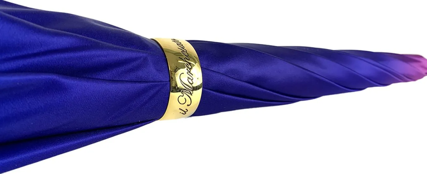 Il Marchesato Sky Blue Gradient Umbrella, Daisies Print Online