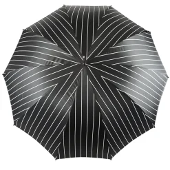Il Marchesato Smoke Gray with white stripes Umbrella Clearance