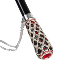 Il Marchesato Special Edition Umbrella Featuring Black Ruffles and Silver-Plated Acc Online