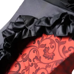 Il Marchesato Special Edition Umbrella Featuring Black Ruffles and Silver-Plated Acc Online