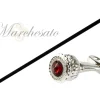 Il Marchesato Sturdy Walking Stick With Red Swarovski Crystal Online