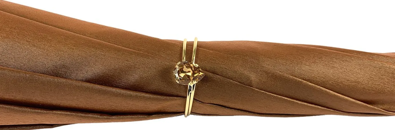 Il Marchesato Superb Bronze Color Umbrella With Chains Pattern Best