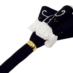 Il Marchesato Umbrella With Double Cloth And Embroidered Flowers Fashionable Umbrella Best