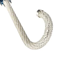 Il Marchesato Umbrella with fantastic turquoise peacock thousands of crystals Online