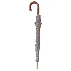 Il Marchesato Umbrella with handle in peeled chestnut Fashion
