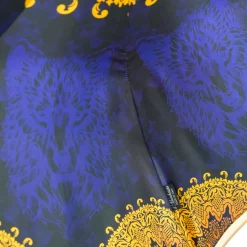 Il Marchesato Umbrella with Hand-Painted Golden Wolf Discount